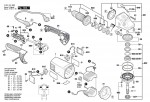 Bosch 3 601 H81 M02 Gws 22-180 Jh Angle Grinder 230 V / Eu Spare Parts